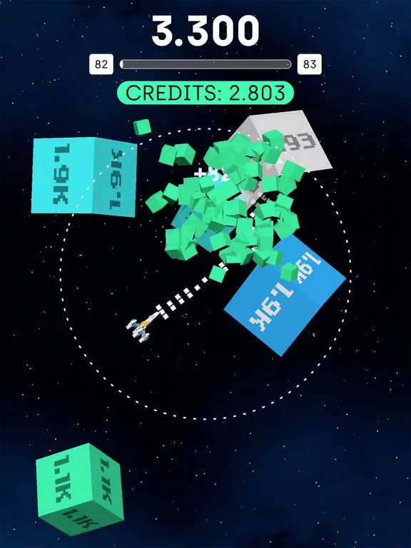 Изображение игры: AstroBlast