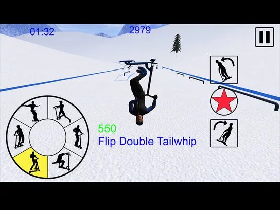 Изображение игры: Snowscooter Freestyle Mountain 3D