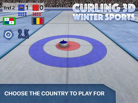 Изображение игры: Curling 3D - Winter Sports