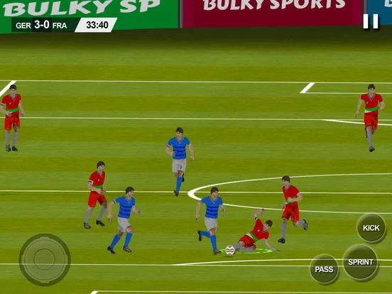 Изображение игры: Real Soccer Game - Play dream soccer league, win cup and become lords of soccer by BULKY SPORTS