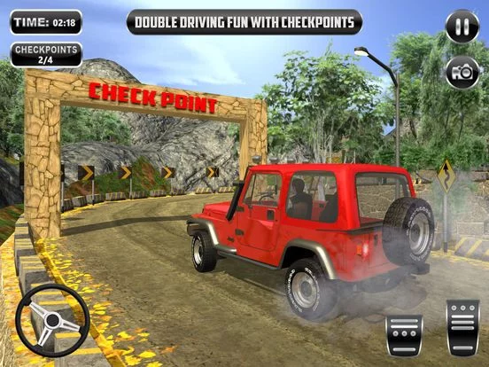 Изображение игры: 0ffroad Jeep Driving Simulator