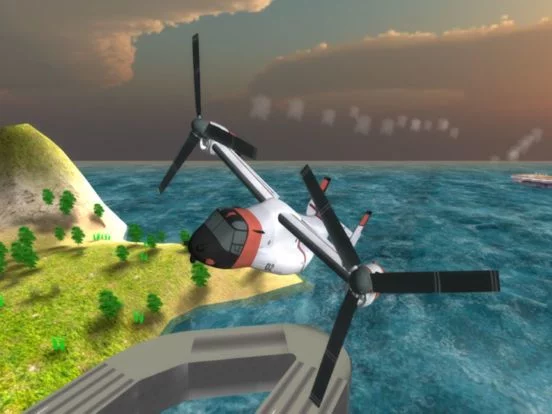 Изображение игры: Airplane Helicopter Osprey Rescue