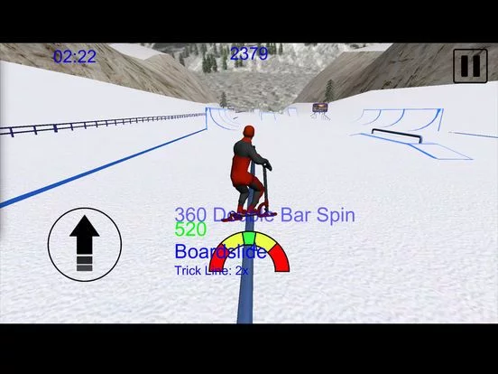Изображение игры: Snowscooter Freestyle Mountain 3D