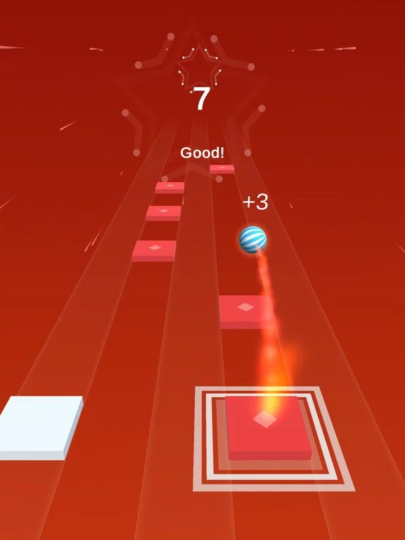 Изображение игры: Piano Ball: Music Dance Tiles