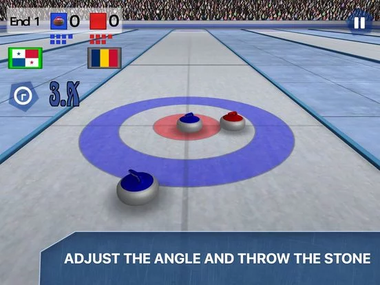 Изображение игры: Curling 3D - Winter Sports