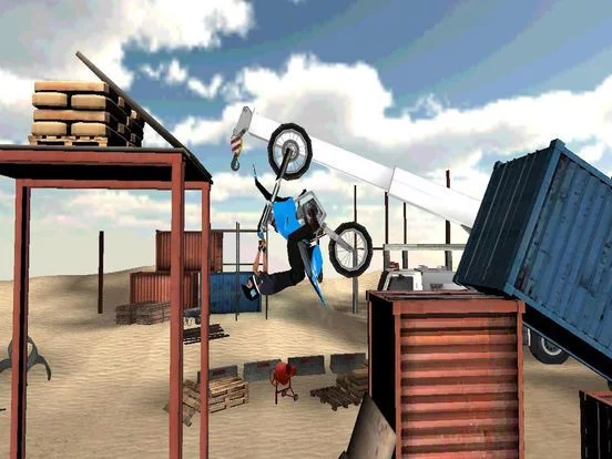 Изображение игры: Dirt Motor-Bike Game: Stunt Challenge