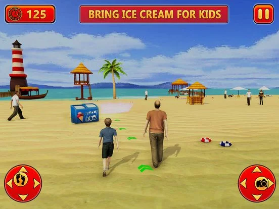 Изображение игры: Family Vacation At Resort Town