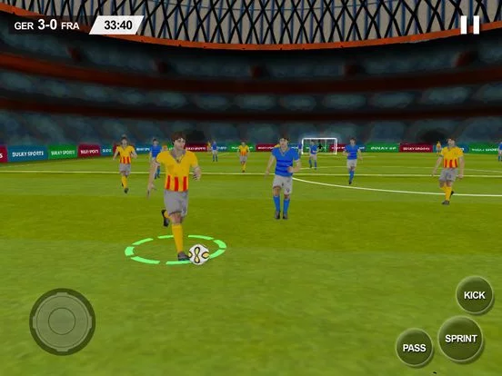 Изображение игры: Real Soccer Game - Play dream soccer league, win cup and become lords of soccer by BULKY SPORTS