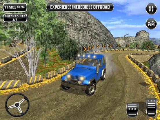 Изображение игры: 0ffroad Jeep Driving Simulator