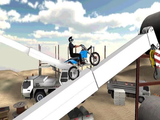 Изображение игры: Dirt Motor-Bike Game: Stunt Challenge