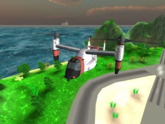 Изображение игры: Airplane Helicopter Osprey Rescue