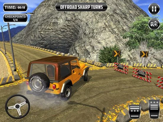 Изображение игры: 0ffroad Jeep Driving Simulator