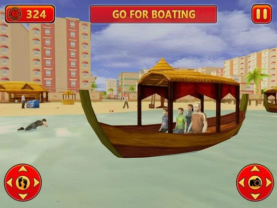 Изображение игры: Family Vacation At Resort Town