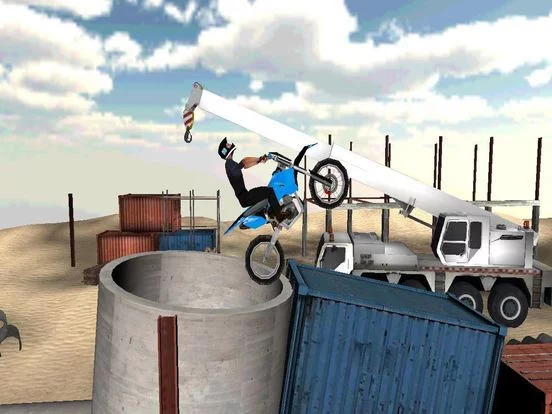 Изображение игры: Dirt Motor-Bike Game: Stunt Challenge