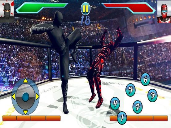 Изображение игры: Kung Fu Ninja Fight 2018