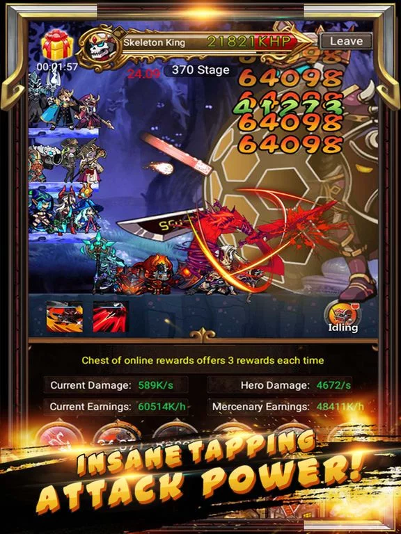Изображение игры: Tap Knights: The Fate War