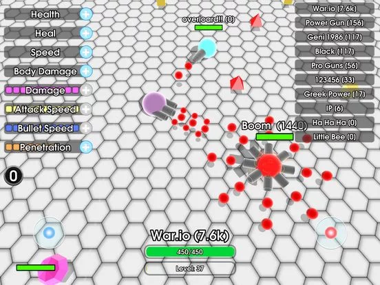 Изображение игры: War.io Tanks !