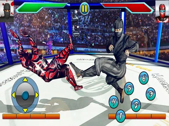Изображение игры: Kung Fu Ninja Fight 2018