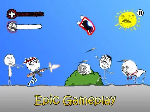 Изображение игры: Rage Wars HD - Meme Shooter