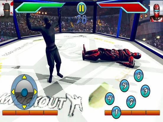 Изображение игры: Kung Fu Ninja Fight 2018
