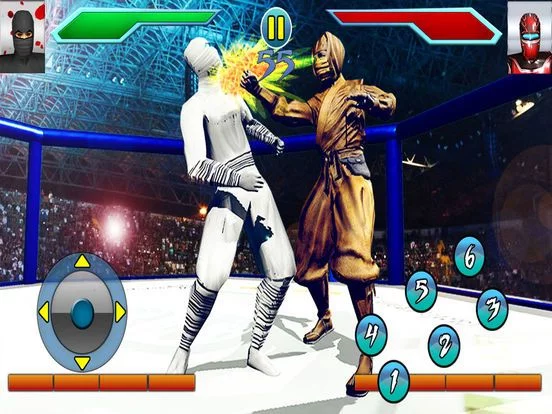 Изображение игры: Kung Fu Ninja Fight 2018