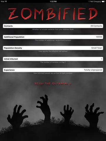 Изображение игры: Zombified - The Text Adventure Game of the Zombie Plague Apocalypse!
