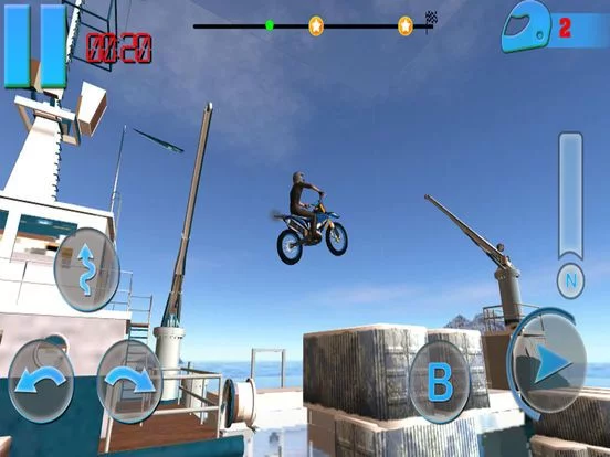 Изображение игры: Tricky Moto Stunt Top Rider