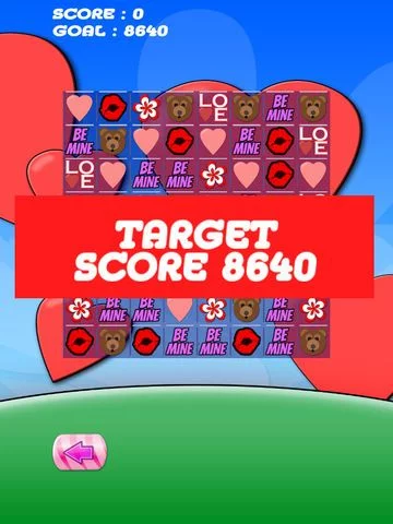 Изображение игры: Valentines Crush Match Three