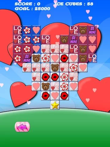 Изображение игры: Valentines Crush Match Three