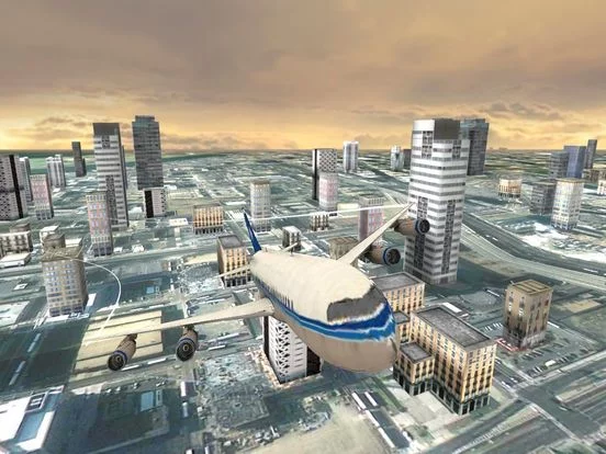 Изображение игры: Flight Simulator: City Air-port