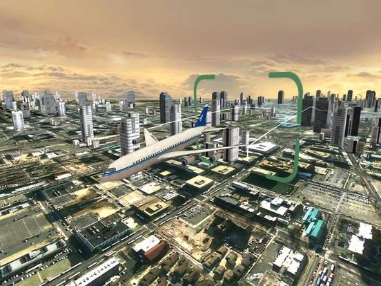 Изображение игры: Flight Simulator: City Air-port