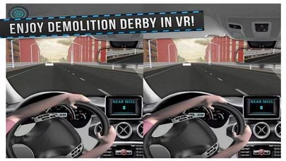 Изображение игры: Highway Car Racer VR