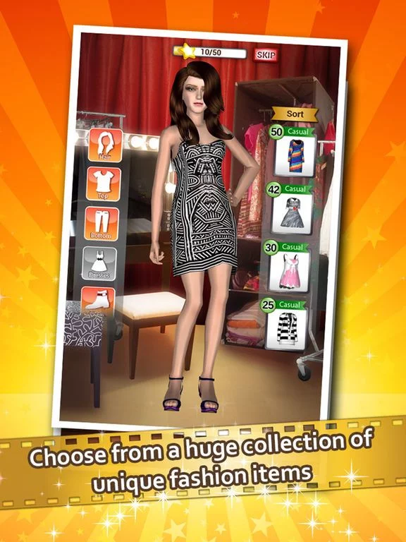 Изображение игры: Me Girl Celebs - Dress your way to movie stardom!