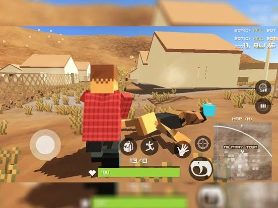 Изображение игры: Mini Battle Royale