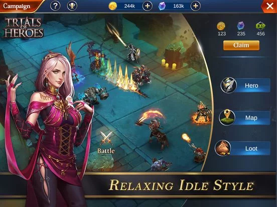 Изображение игры: Trials of Heroes