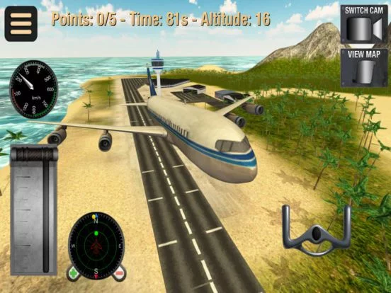 Изображение игры: Fly Plane: Flight Simulator 3D