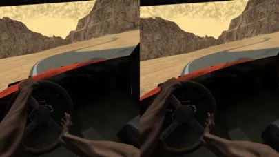 Изображение игры: VR Car Driving Simulator for Google Cardboard
