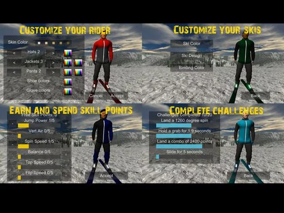 Изображение игры: Ski Freestyle Mountain 3D