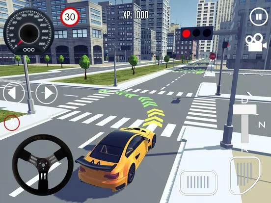 Изображение игры: Driving School 3D