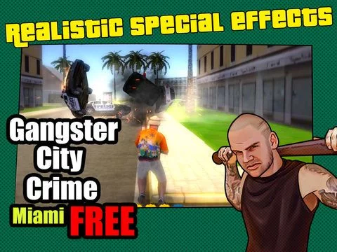 Изображение игры: Gangstar City Crime Miami FREE