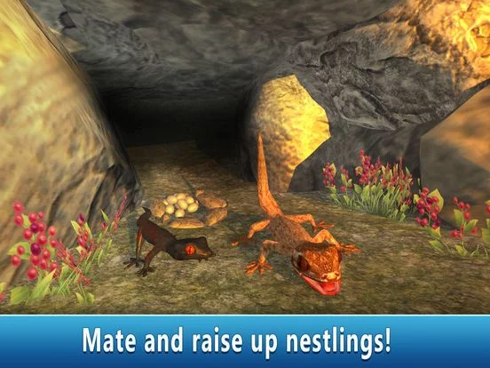 Изображение игры: Lizard Survival Simulator 3D