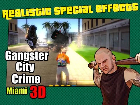 Изображение игры: Gangster City: Crime Miami 3D