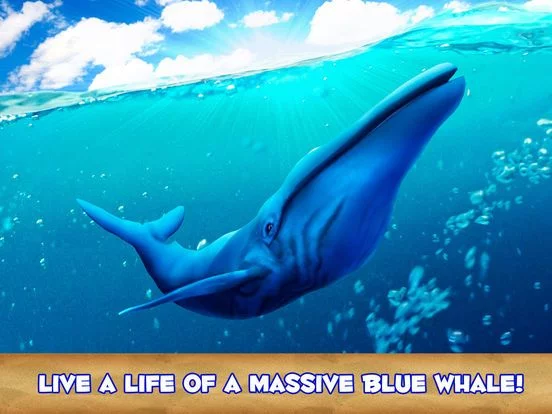 Изображение игры: Blue Whale Survival Simulator 3D