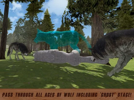 Изображение игры: Wild Wolf Quest: Survival Simulator