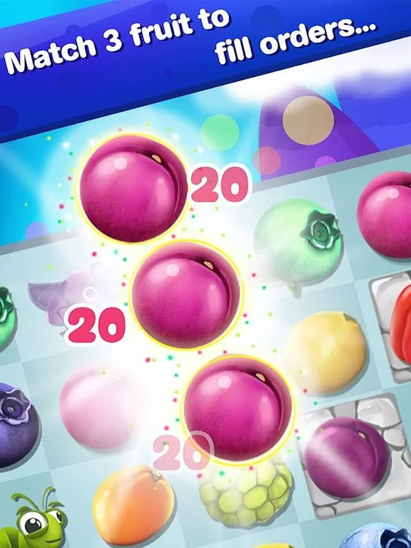 Изображение игры: Farm Fruit Panda New Best Match 3 Puzzle Game 2017