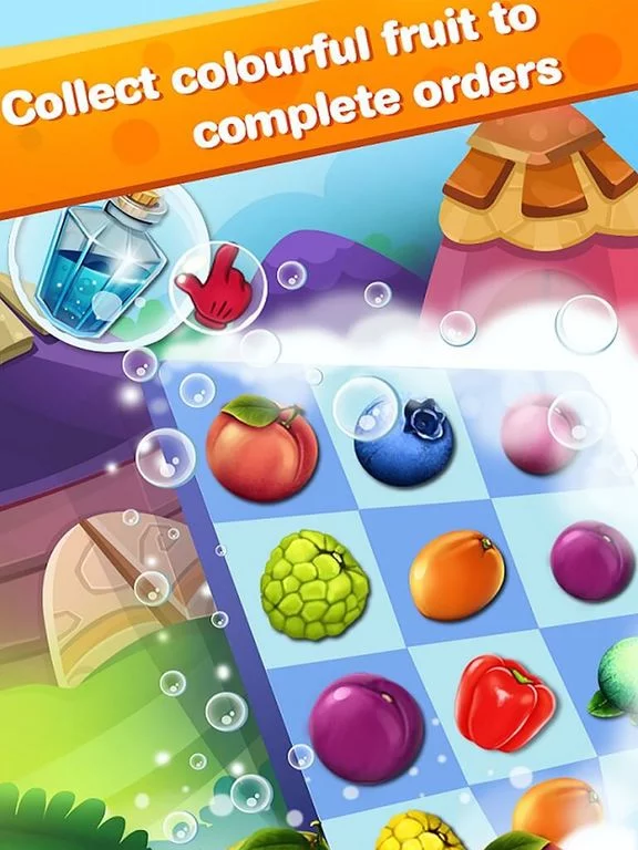 Изображение игры: Farm Fruit Panda New Best Match 3 Puzzle Game 2017