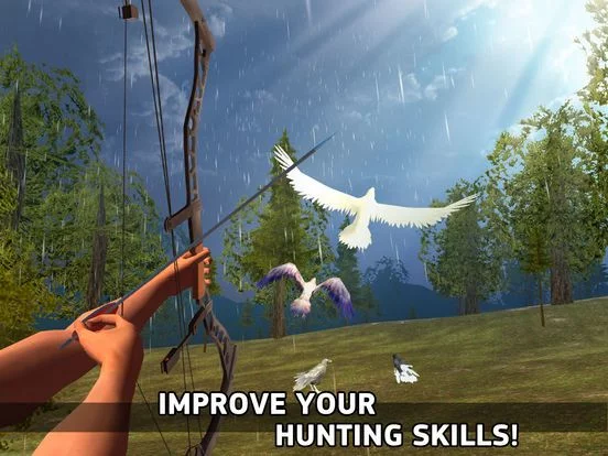 Изображение игры: Bowman Simulator: Birds Hunting Master
