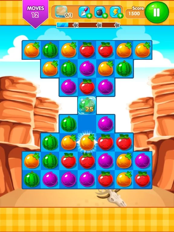 Изображение игры: Fruit Link: Blast Mania Game In Farm World 4 Kids