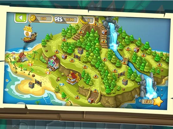 Изображение игры: Monkey Run: Fantastic Adventure Tale