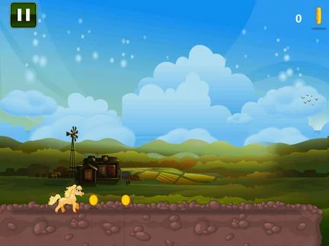Изображение игры: A Baby Horse Run